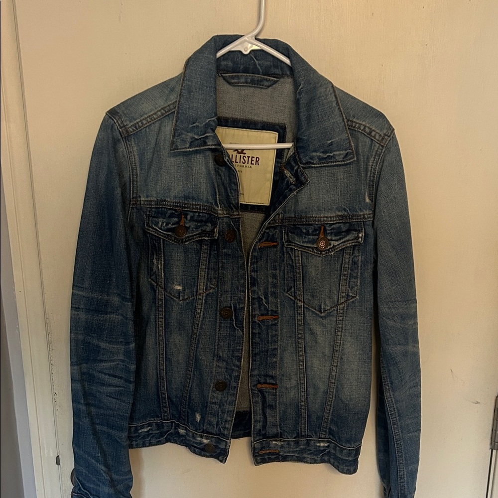 Hollister Men’s Small Classic Blue Jean Jacket